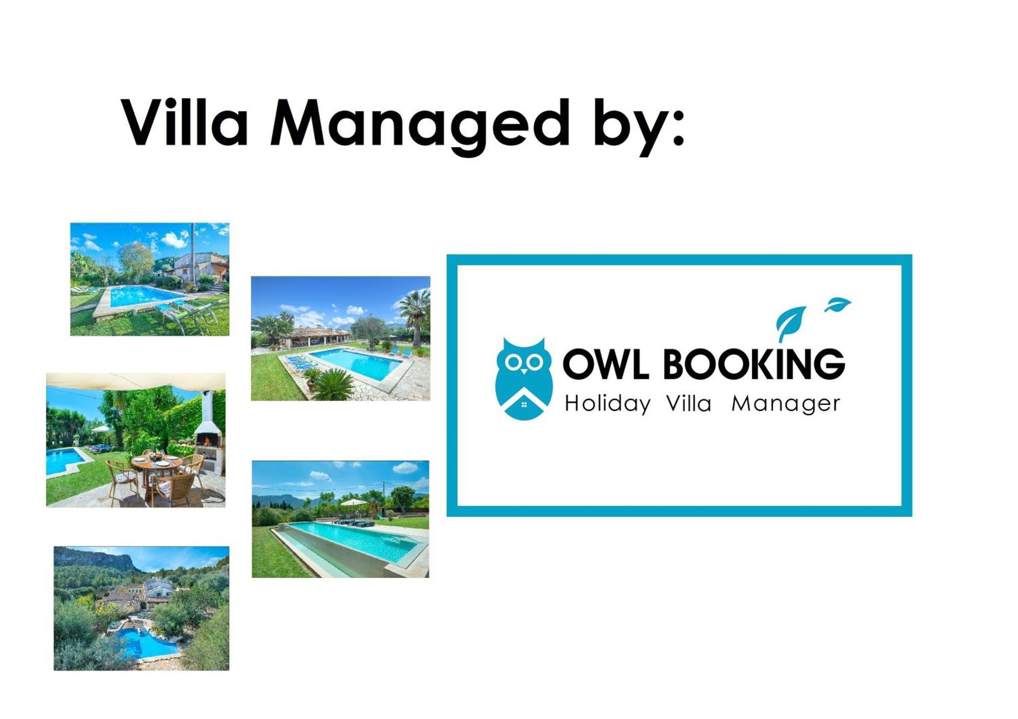 Owl Booking Villa Magdalena - 5 Min Walk To The Beach Cala San Vicente  Luaran gambar