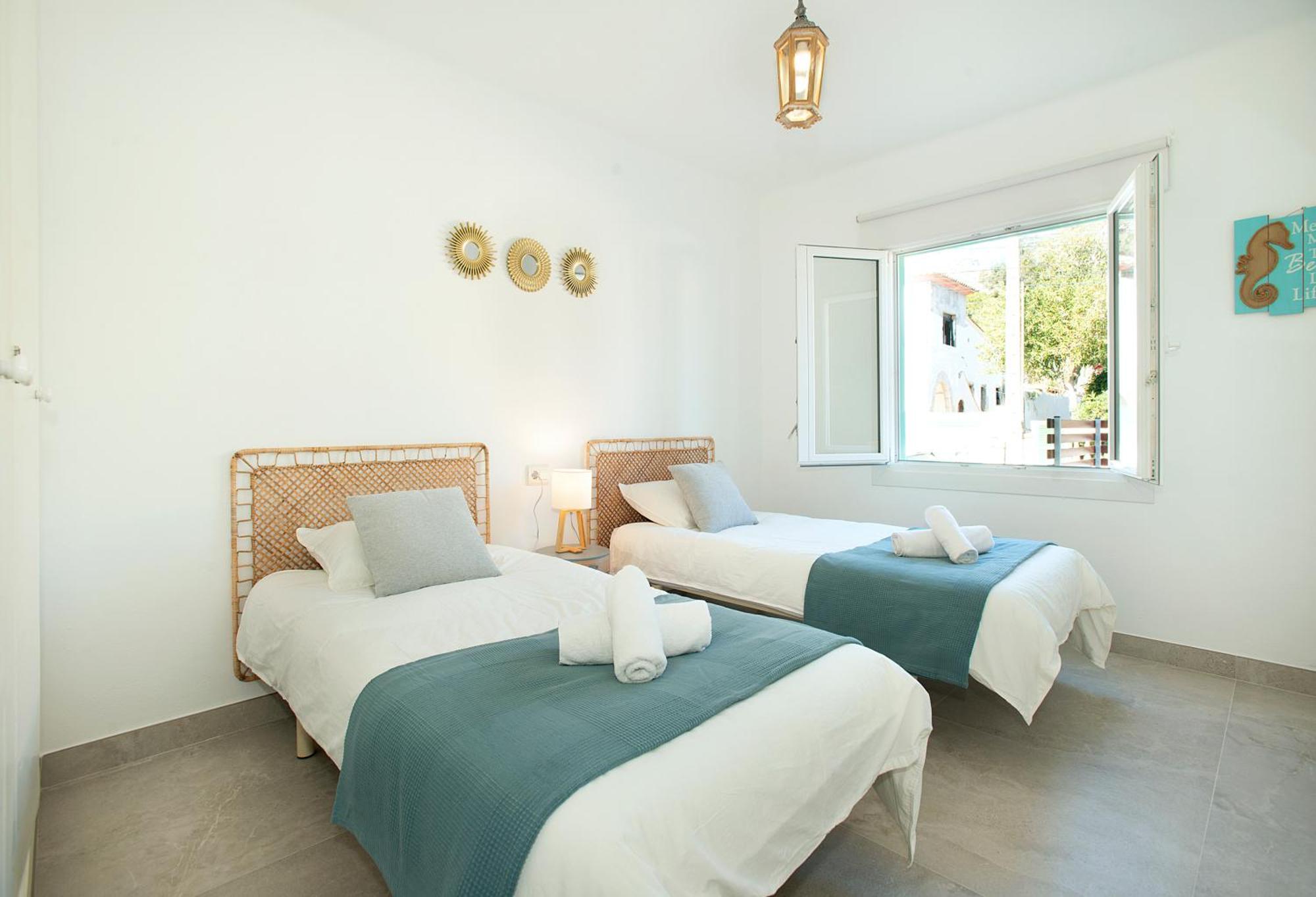 Owl Booking Villa Magdalena - 5 Min Walk To The Beach Cala San Vicente  Luaran gambar